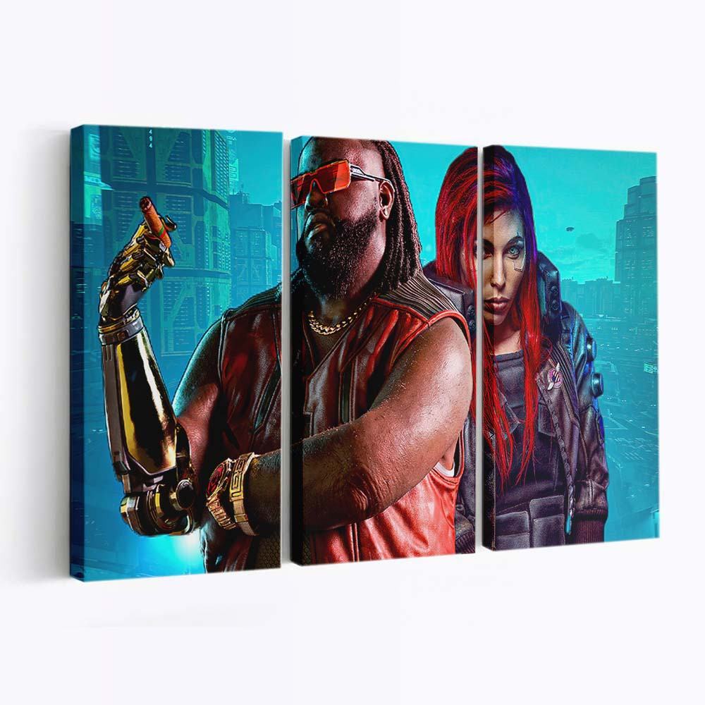 cyberpunk 2077 poster design 4k k5